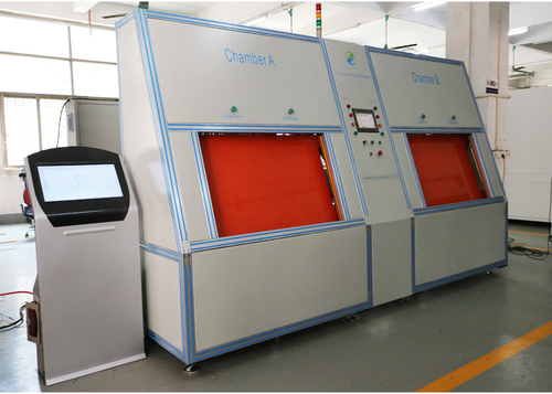 Latest company Solutions about Εξοπλισμός δοκιμής διαρροών ηλίου για το συμπυκνωτή και τον εξατμιστήρα