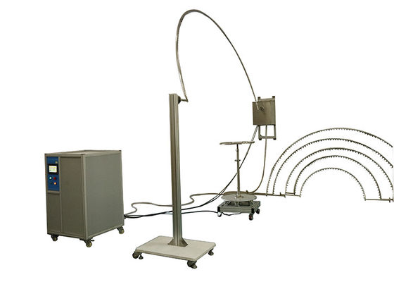Καλή τιμή Τελευταία τεχνολογία εξοπλισμού δοκιμής IP με σύνδεση USB και κυματιζόμενους σωλήνες R400mm σε απευθείας σύνδεση